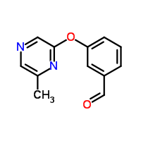 3-[(6-Methylpyrazin-2-yl)oxy]benzaldehyde , 97%